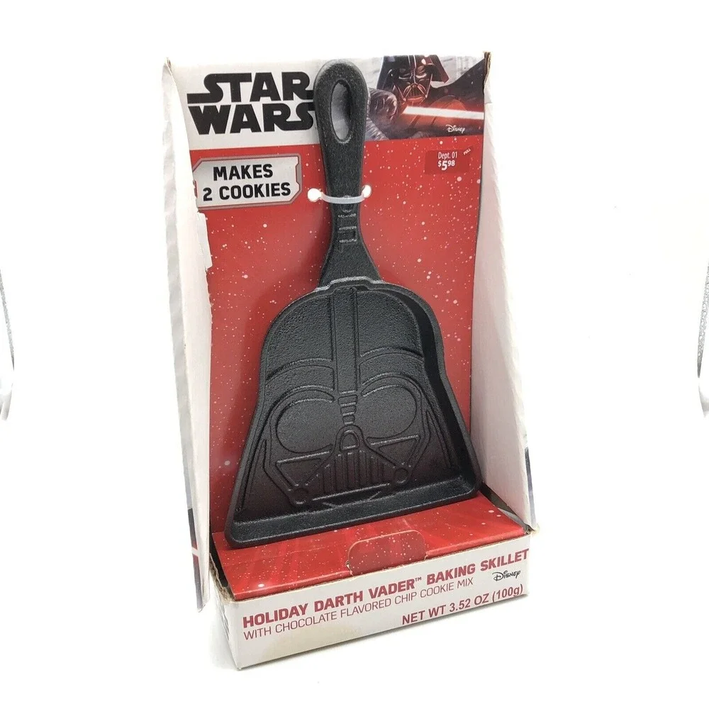 Star Wars‎ Holiday Christmas Darth Vader Baking Skillet + Pancake Mix Brand NEW
